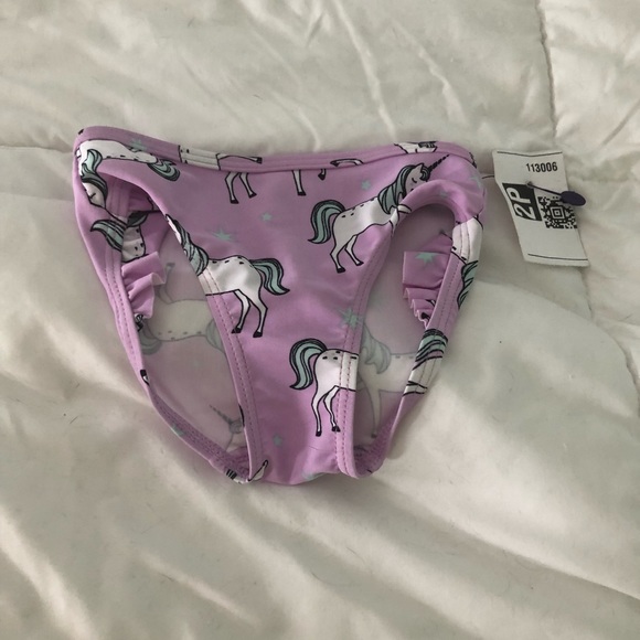 Kids Unicorn Swim Bottoms - Picture 1 of 3